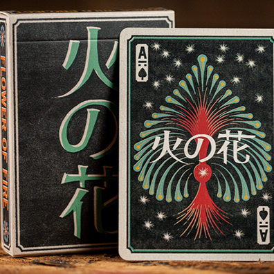 Flower of Fire Playing Cards by Kings Wild Project